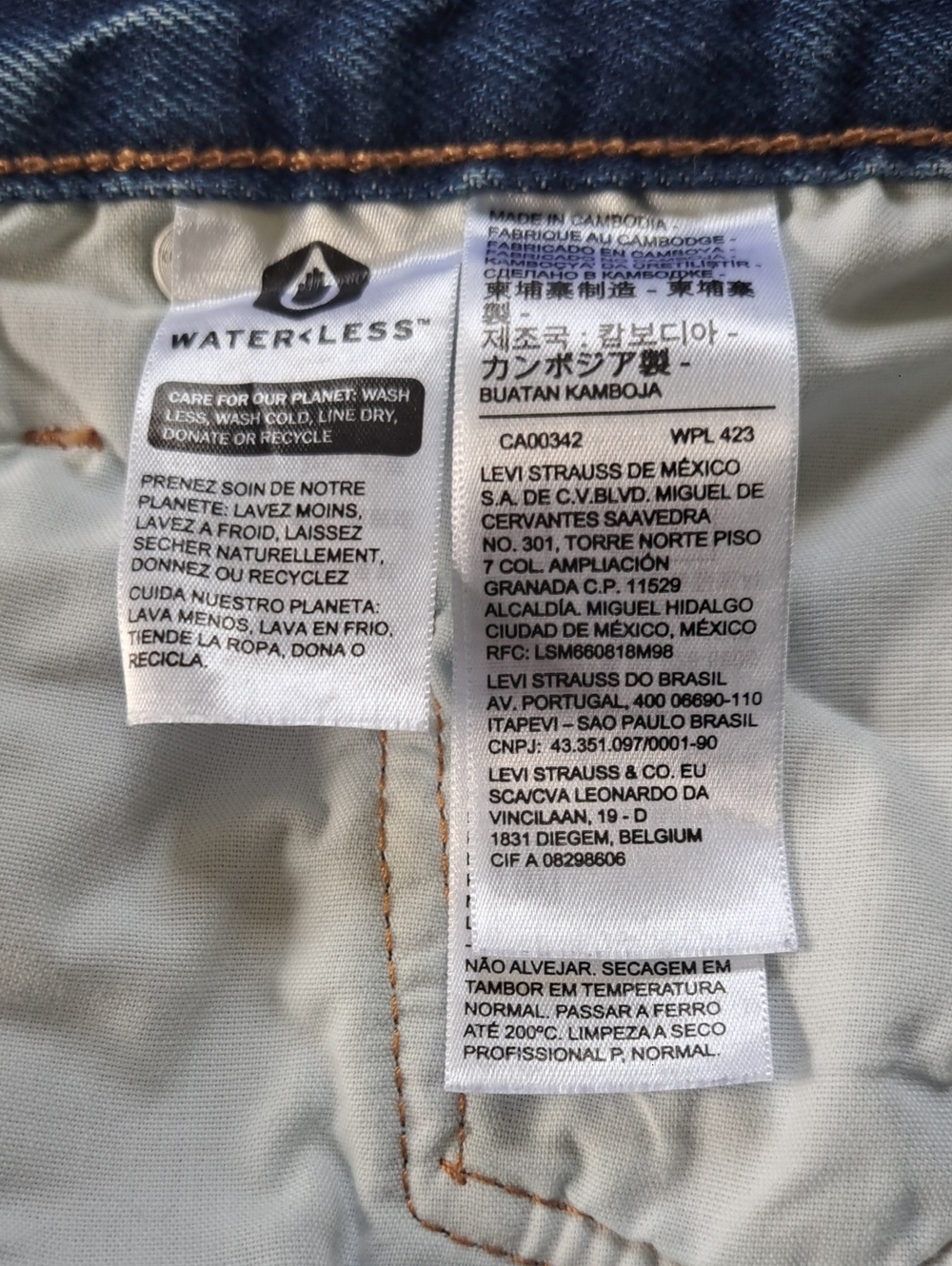 Levi's Premium 501 Crop Stonewash Womens Jeans Size 30x26 - Picture 8 of 13